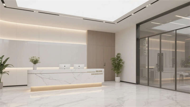 智能舒適，高效靈動，合肥現代簡約辦公空間設計